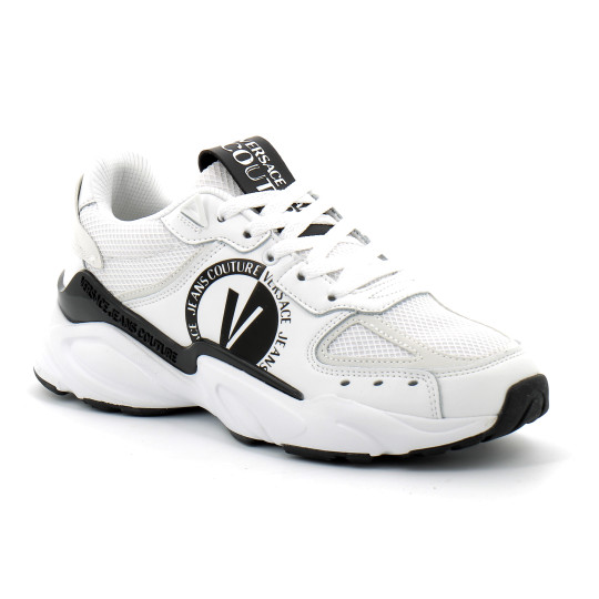 Baskets basses Versace Jeans Couture blanc 74ya3sw8 zs614-003