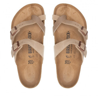 Sandale à entre-doigts pour adulte mayari tabacco 1011433