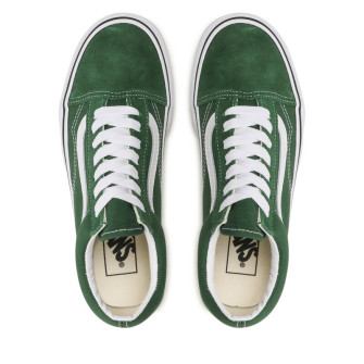 Chaussures basses à lacets pour adulte Old Skool green-black vn0005uf6qu1