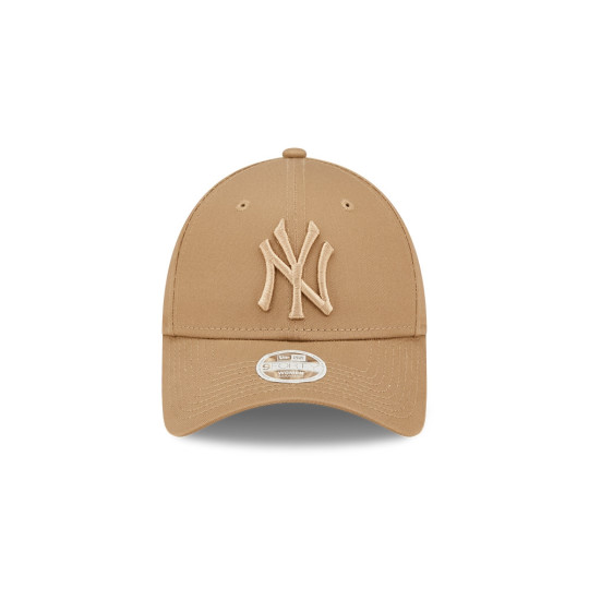 Casquette 9FORTY New York Yankees League Essential Marron - Femme taupe osfm