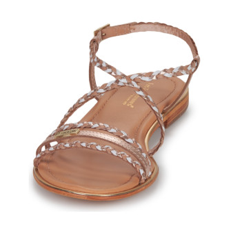 Sandales pour femme en cuir Homage nude/multi 63546