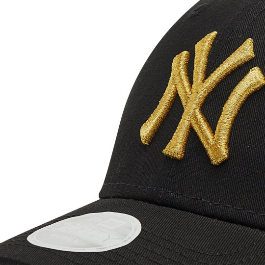 New York Yankees Metallic Logo 9Forty noir osfm