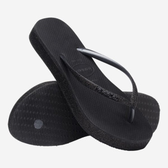 Tong à plateforme pour femme Slim Flatform noir 4147256.0090