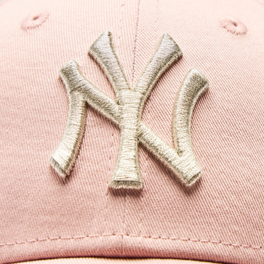 Casquette 9FORTY New York Yankees Metallic Logo Rose - Femme rose osfm
