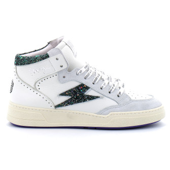 Basket mode montante à lacet pour femme Braga vert vert