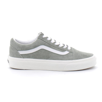 Chaussures basses à lacets en daim pour adulte Old Skool vert clair vn0005ufby11