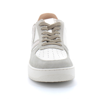 Baskets basses à lacets pour femme 1258222 kaki 1258222