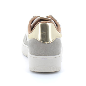 Baskets basses à lacets pour femme 1258222 kaki 1258222