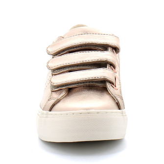 Basket mode à scratch en cuir pour femme ARCADE STRAPS PERFOS bronze du 36 au 41-ongfir04me