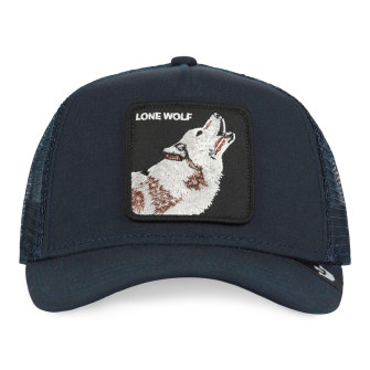CASQUETTE pour adulte The Lone Wolf navy gb/1/0389nvy/wolf CASQUETTE pour adulte The Lone Wolf navy gb/1/0389nvy/wolf