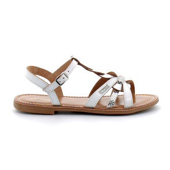 Sandale pour enfant Badami blanc-argent 11615