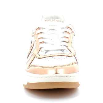 Basket mode pour femme KELLY SNEAKER blanc-or du 36 au 41-onccgm043b