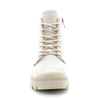 Chaussures montante à fermeture éclair pour femme PALLABASE NUBUCK ZIP WL ecru 98867-197