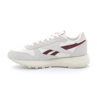 Basket à lacet pour femme Classic Leather SP white/prune du 36 au 41-100033442/ie4883