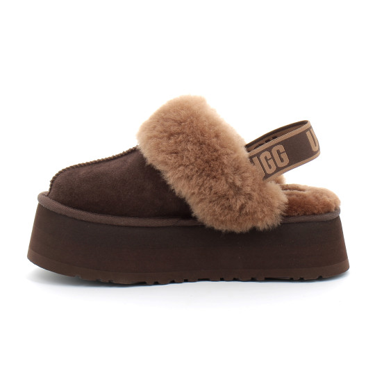 ugg funkette chaussons burnt cedar 1113474-bcdr