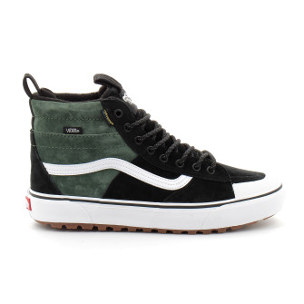 Chaussures montantes à lacets pour adulte SK8 HI MTE noir/vert vn0007nkyj7