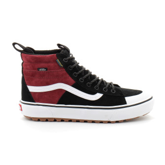 Chaussures montantes à lacets pour adulte SK8 HI MTE black red vn0007nk458