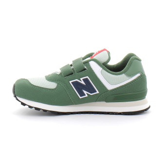 Chaussures de sport à scratch pour enfant PV574 green bleu pv574hgb
