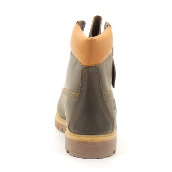 Boot imperméable à lacets pour homme en vert olive 6-inch olive mn-3271-----------