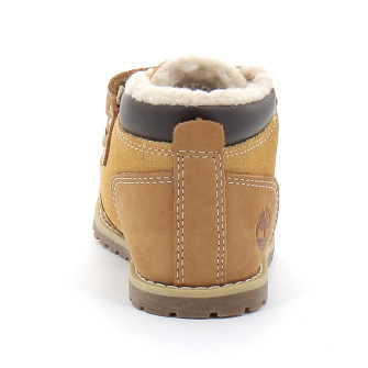 Bottine à doublure chaude et à scratch pour enfant Pokey Pine wheat a1nq3/2311/baby