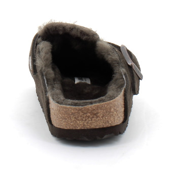 Sabot en fourrure pour adulte boston mocca 1020529/1020567