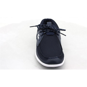 lacoste chaussures bateau l.andsailing à semelles blue white 729spm0004121