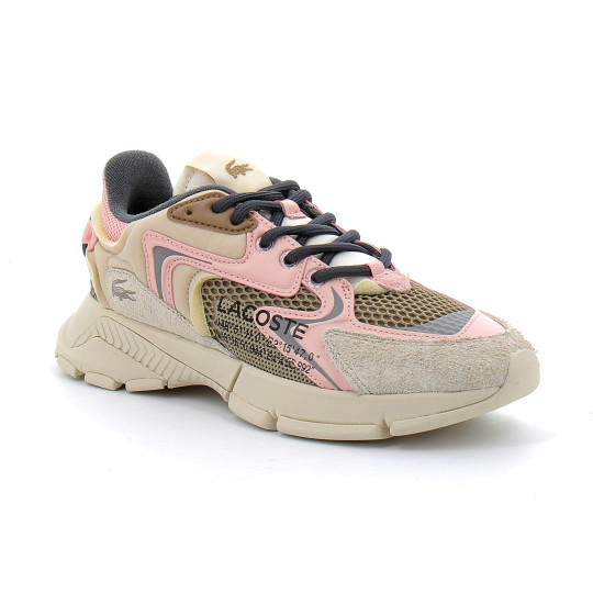 Sneakers L003 Neo femme off/pink 46sfa0003-uh1