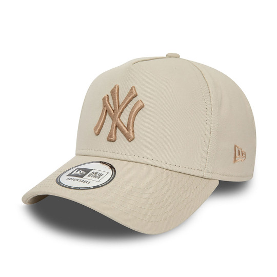 Casquette E-Frame Trucker New York Yankees MLB Seasonal Colour beige osfm