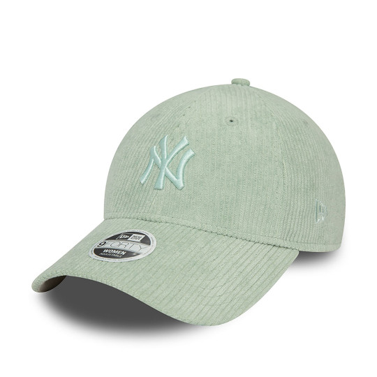 Casquette 9FORTY New York Yankees Summer Velours Côtelé - Femme vert osfm