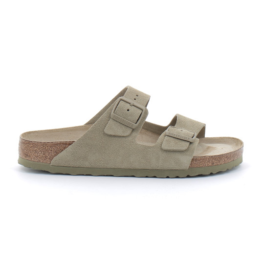 Sandale pour adulte en cuir velours Arizona Sfb faded-kaki 1019088