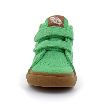 Chaussures à scratch pour enfant Sk8-Mid Reissue green. vn0a5dxdgrn1