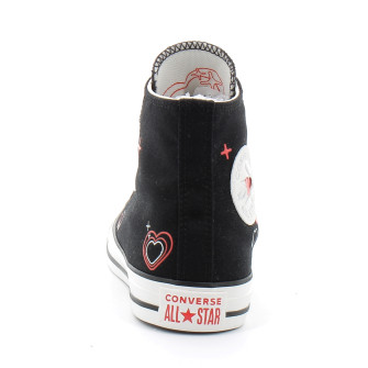 Chaussures montante à lacet pour adulte Chuck Taylor All Star Y2K Heart noir a09116c