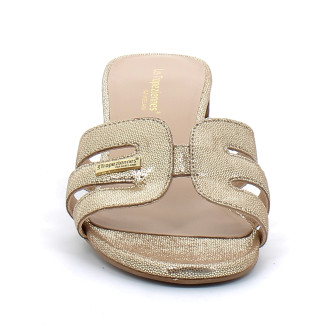 Mules pour femme à talons Livia or 330376