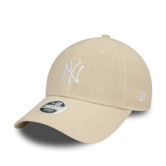 Casquette 9FORTY New York Yankees MLB Lin - Femme beige osfm