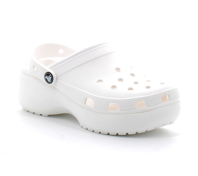 Sabot à plateforme pour adulte Classic Platform Clog white 206750-100