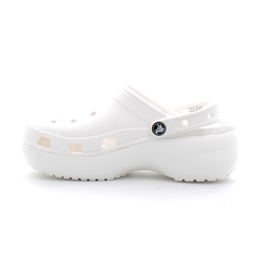 Sabot à plateforme pour adulte Classic Platform Clog white 206750-100