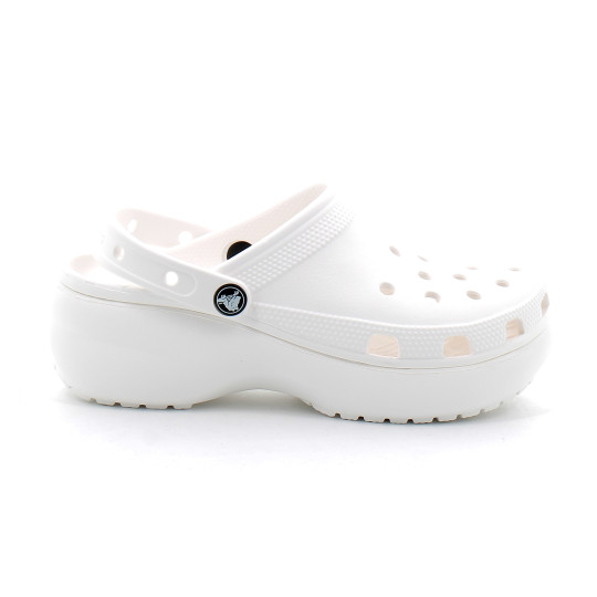 Sabot à plateforme pour adulte Classic Platform Clog white 206750-100