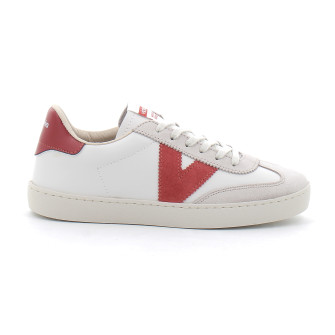 Basket basse à lacet pour femme 1126184 carmin 1126184