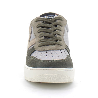 Basket basse à lacet pour femme 1258257 kaki