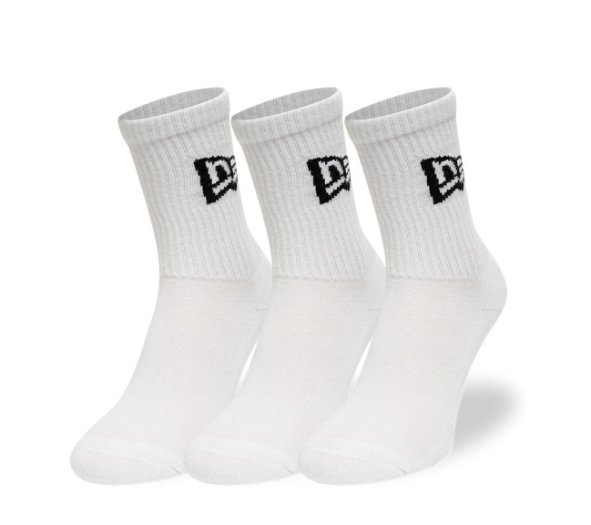 Chaussettes pour adulte lot de 3 paires white 13113558