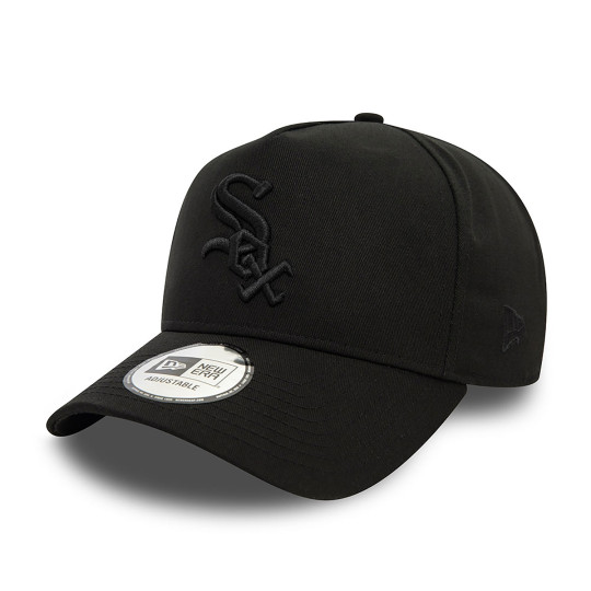 Casquette pour adulte 9FORTY E-Frame Adjustable Chicago White Sox MLB Monochrome black osfm