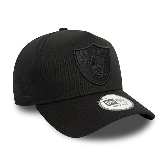 Casquette pour adulte 9FORTY E-Frame Las Vegas Raiders Monochrome noir osfm