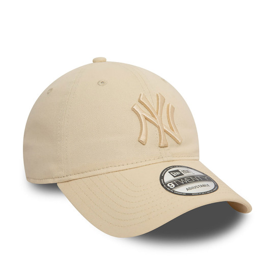 Casquette pour adulte 9TWENTY New York Yankees MLB League Essential beige osfm