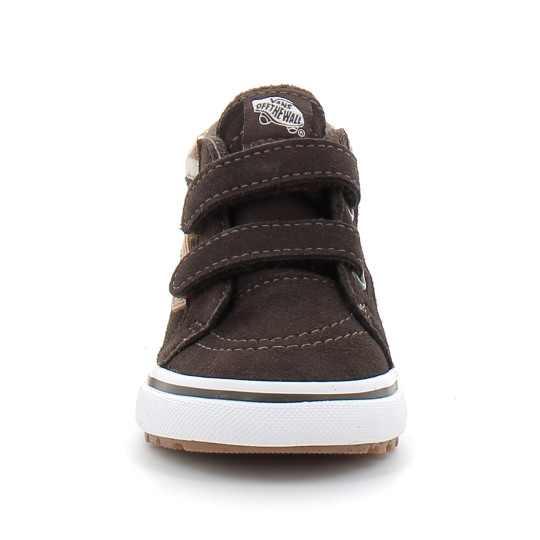 Chaussures à scratch pour enfant Sk8-Mid Reissue brown vn000d11bf21