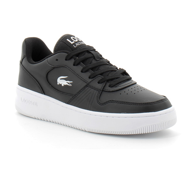 Basket basse à lacet en cuir pour homme L001 black/white. 48sma0018/312