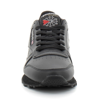Basket à lacet pour adulte CLASSIC LEATHER triple black du 36 au 38-