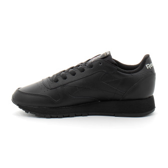 Basket à lacet pour adulte CLASSIC LEATHER triple black du 36 au 38-