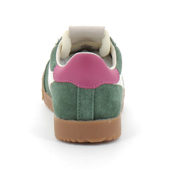 Baskets à lacets elastique pour enfants Elan evergreen cka538nw