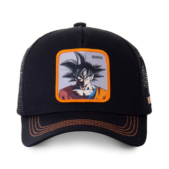 Casquette Dragon Ball Z noir-orange cl/dbz/1/gokd Casquette Dragon Ball Z noir-orange cl/dbz/1/gokd