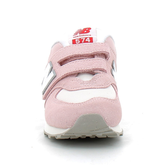 Chaussures de sport à scratch pour enfant PV574 pink pv574bkm